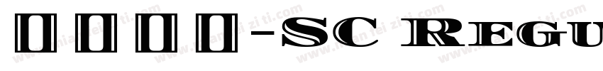华文报隶-SC Regular字体转换